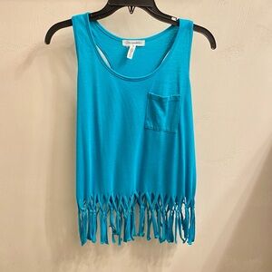 Blue Aeropostale tie tank top